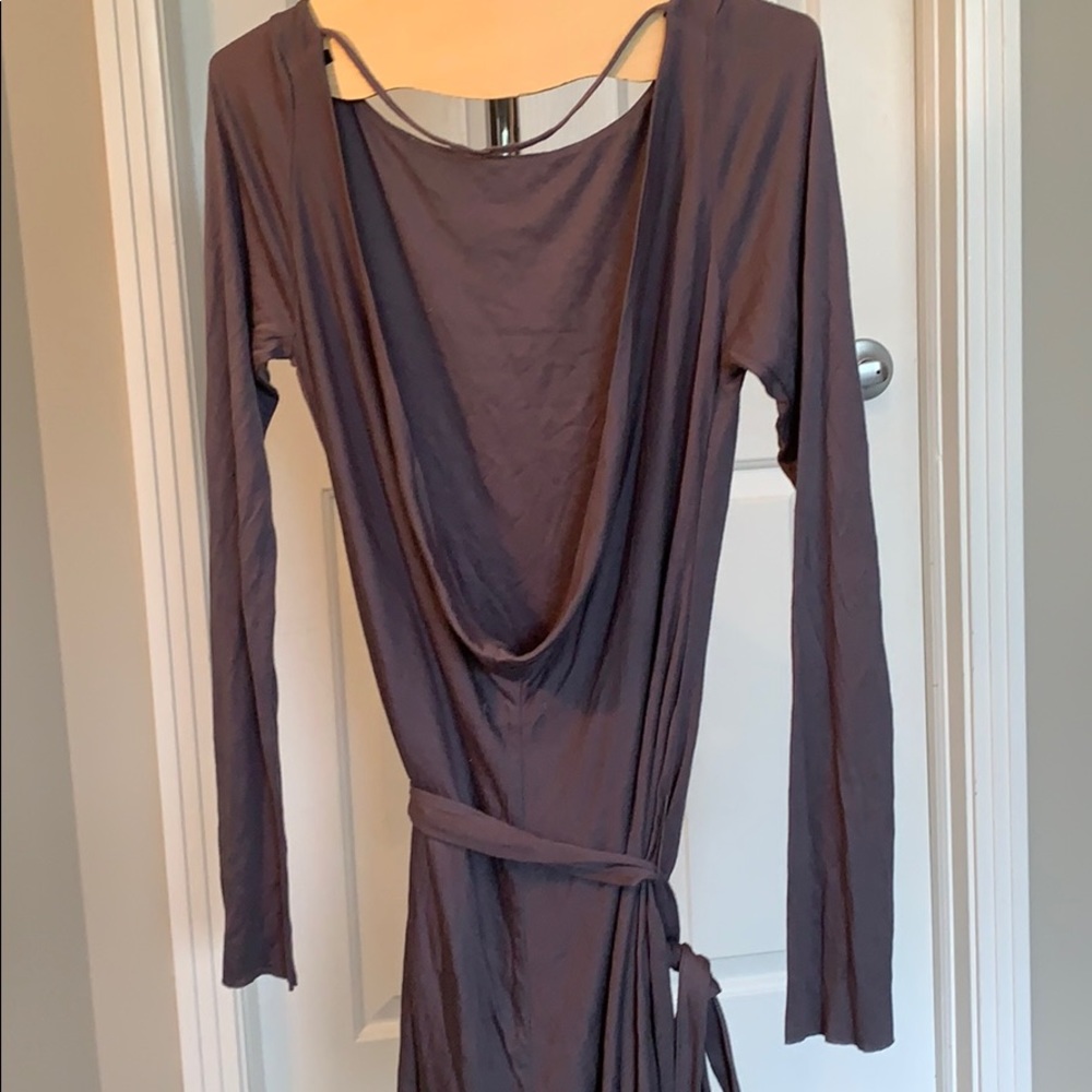Velvet Brand Long sleeved dark grey shirt